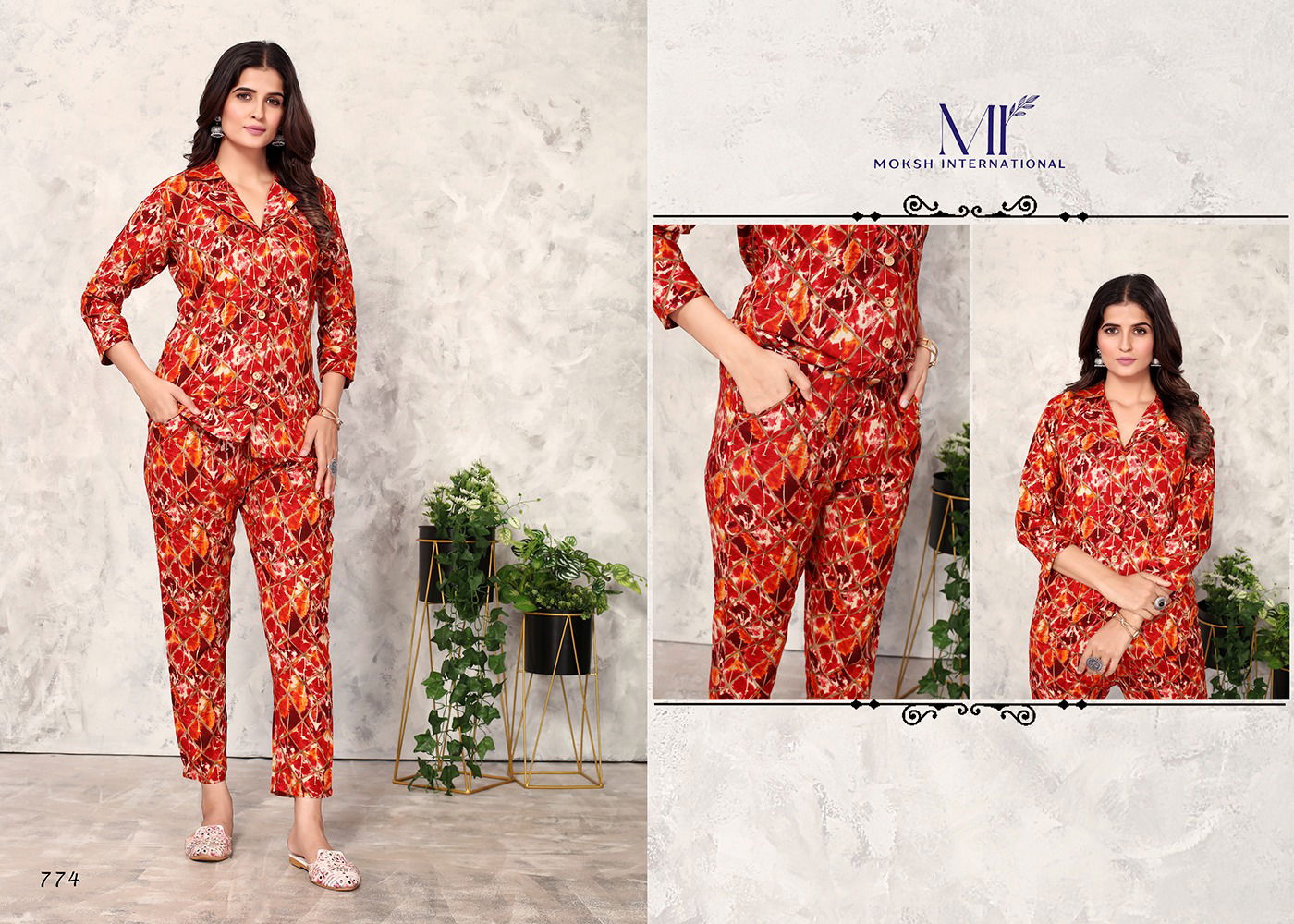 Cord Set Vol 1 By Moksh Printed Western Catalog